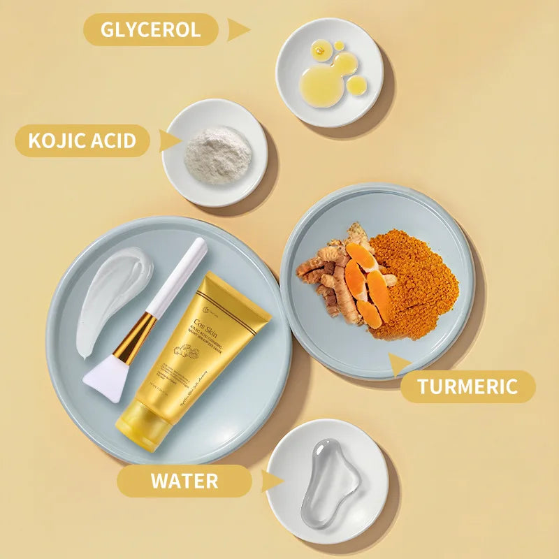 Kojic Acid Tumeric Wrapping mask