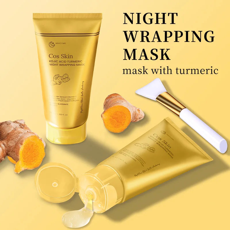 Kojic Acid Tumeric Wrapping mask